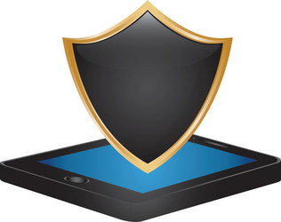 digital or internet securityicon image vector image