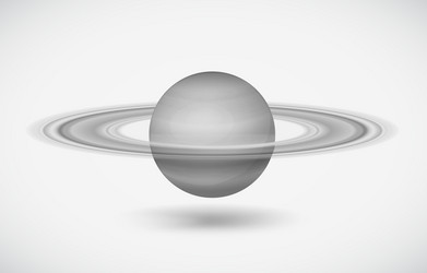 Planet saturn vector