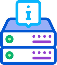 information on server for machine learning color vector image