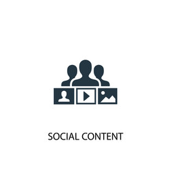 Experience sharing icon simple element from Vector Image
