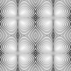 design seamless monochrome ellipse background vector image
