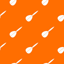 arrow to play dart pattern seamless vector image