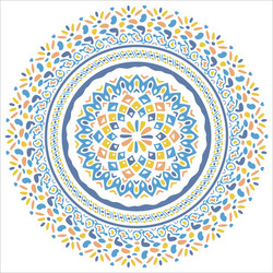 Mandala background vector