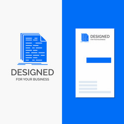 business logo for code coding doc programming vector image