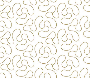 seamless pattern with abstract geometric line vector image