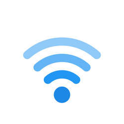 displaying reliable connection on wireless router vector image
