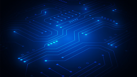 hi-tech digital data abstract design vector image