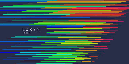abstract background with dynamic lines vector image
