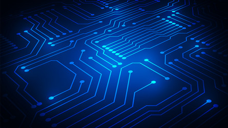 hi-tech digital data abstract design vector image