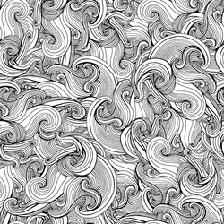 Psychedelic Wave Pattern vector image