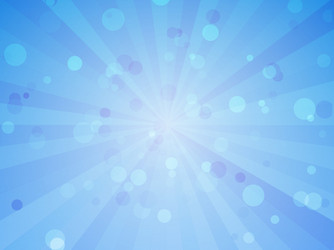 Blue abstract background with lines and circles vector