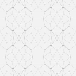 Geometric Network Pattern vector image