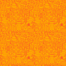 navigation line seamless pattern vector image