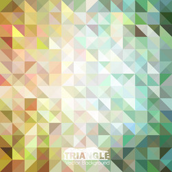 Geometric Triangle Pattern vector image