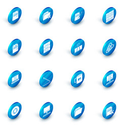 set delete folder blank notebook and pencil vector image