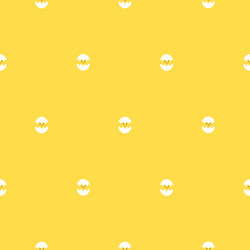 Chickens in Eggs Pattern vector image