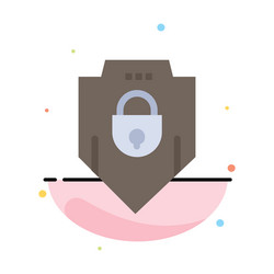 internet password shield web security abstract vector image
