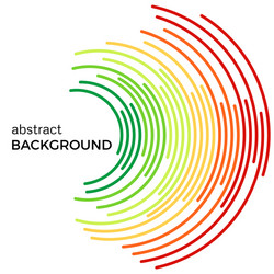 abstract background with colorful rainbow lines vector image