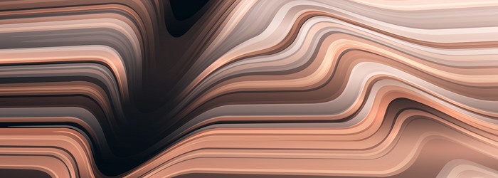 brown modern abstract background with flowing vector image