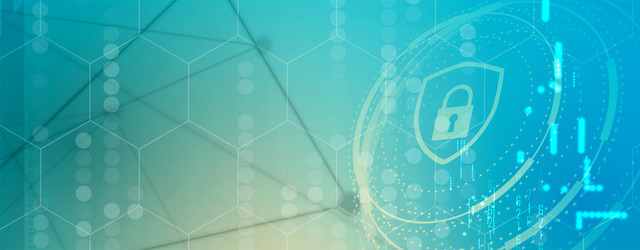 cyber security and information or network vector image
