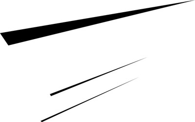 dynamic 3d lines in perspective vanishing vector image
