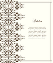 frame and pattern vector image