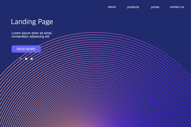 futuristic background with linear pattern vector image