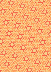 geometric pattern hexagonal grid vector image