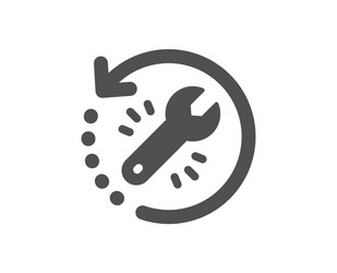 recovery tool icon backup data sign restore vector image