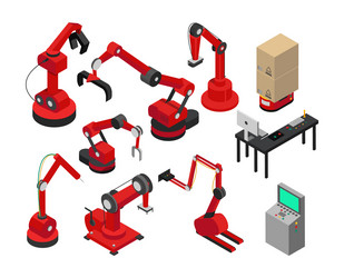 Industrial Automation Factory vector image