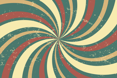 retro style twirl spiral line pattern background vector image