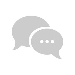 chatting boxes and information on template web vector image