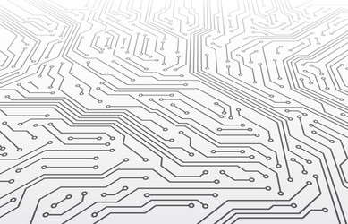Complex Circuit Board Pattern vector image