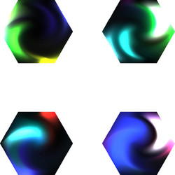 gradient background in form a shape vector image
