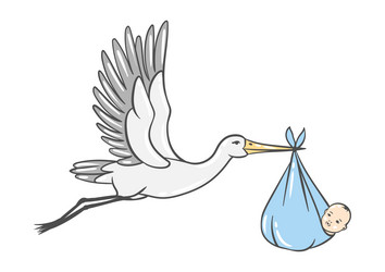 Cartoon Stork Carrying Baby Vector Images (over 320) Cartoon Stork Carrying Baby Vector Images (over 320)