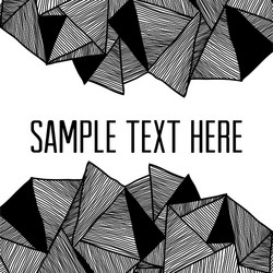 Abstract background square frame for your text vector