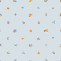 seamless background with daisy flowers Vector Image
