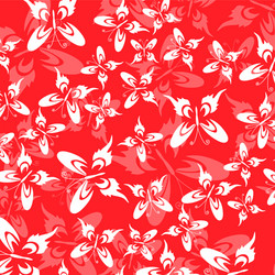 background spring or summer with clouds ladybug vector image