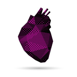 heart abstract isolated vector