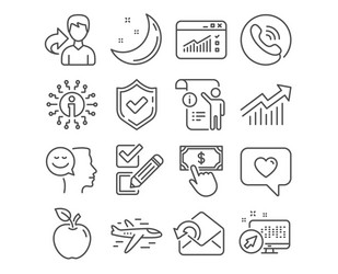 set checkbox send mail and payment click icons web vector image