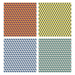 Geometric Cube Pattern vector image