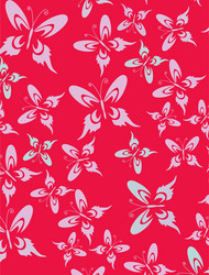background spring or summer with clouds ladybug vector image