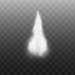 Jet airplane smoke trail texture white rocket vector