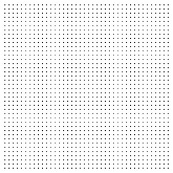 dotted graph paper with grid polka dot pattern vector image