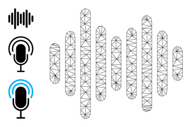 web network sound signal icon and original vector image