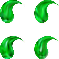 gradient background in form a shape vector image