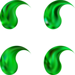 gradient background in form a shape vector image