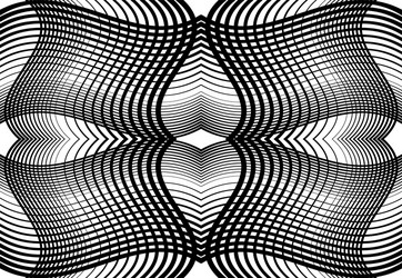 repeatable and tileable grid mesh zig-zag vector image