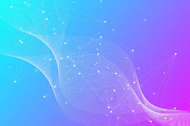 futuristic abstract background blockchain vector image