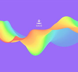 colorful abstract background dynamic effect vector image
